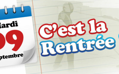C’est la rentrée !