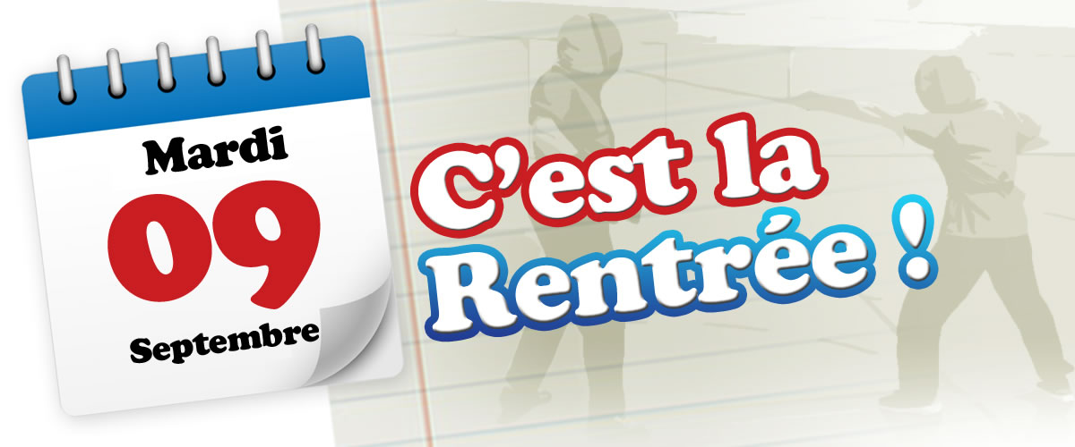 Mardi 09 septembre c'est la rentrée du cours de canne de combat à Tours